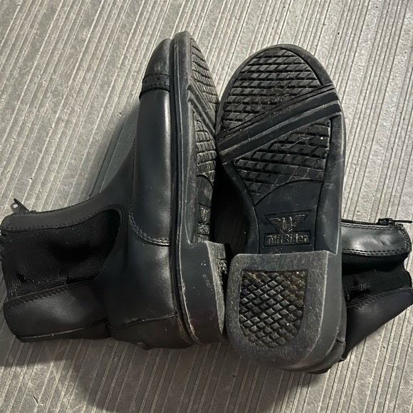 Tuff Rider Black Leather Equestrian English Boots with Zipper - Picture 3 of 4